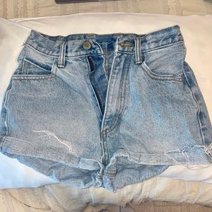 vintage brandy melville denim shorts